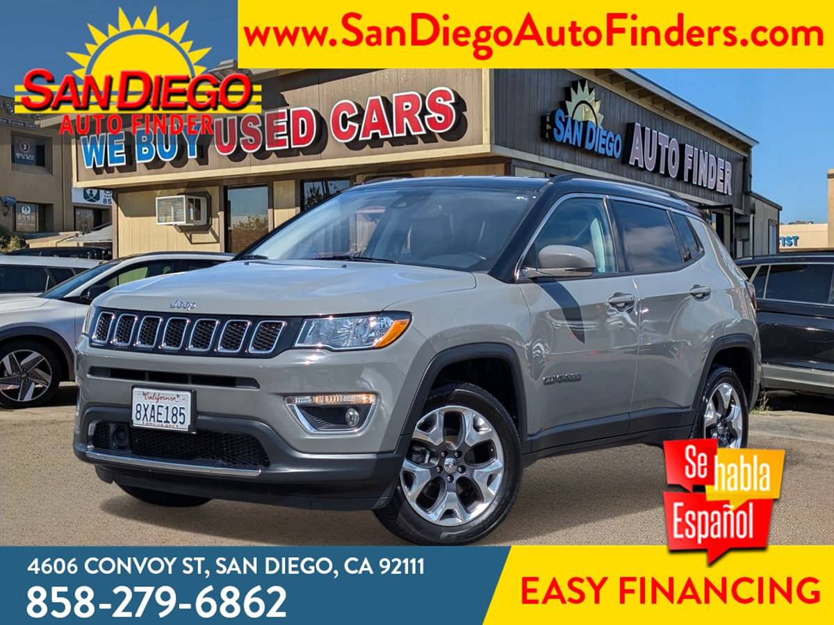 2021 Jeep Compass Limited — SUV — 74,886 mi — San Diego, CA
