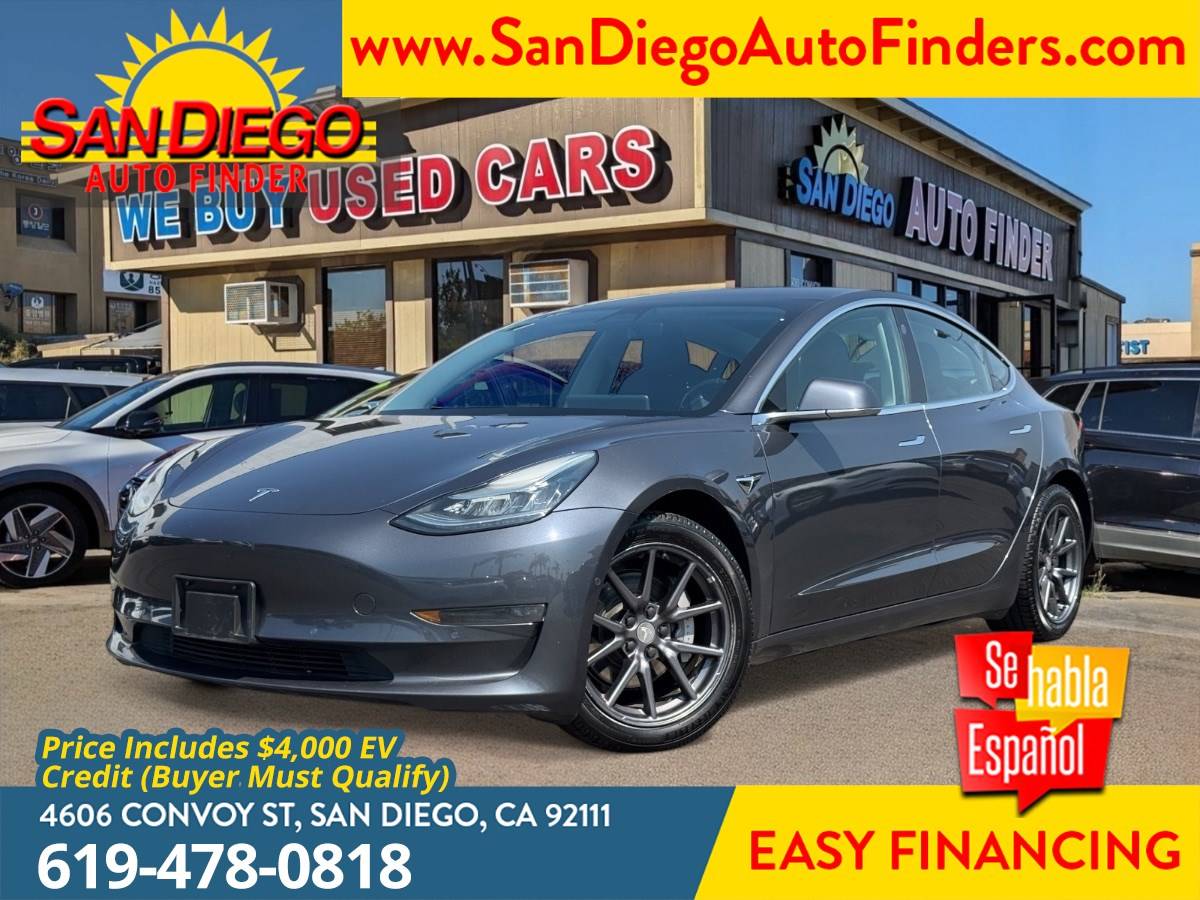 2018 Tesla Model 3 Long Range — Sedan — 101,989 mi — San Diego, CA