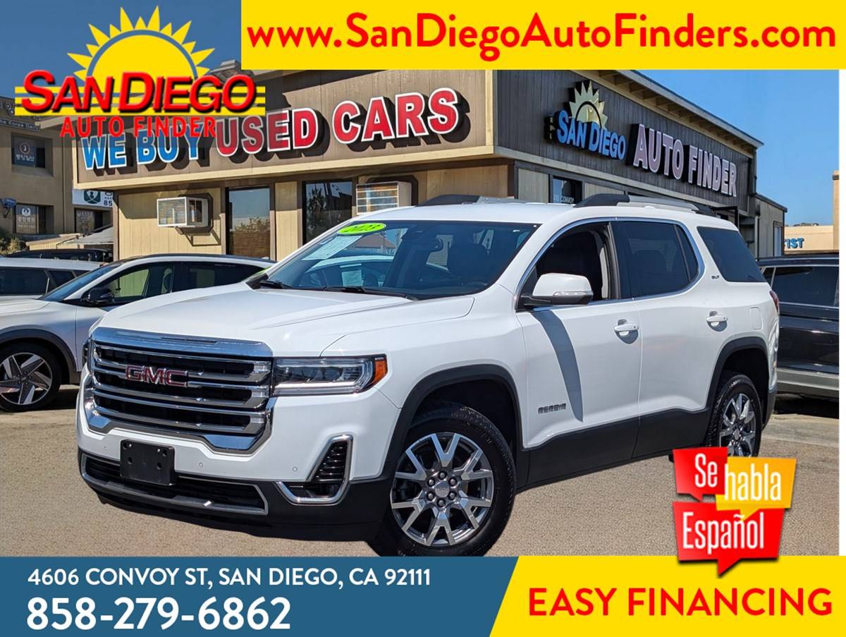 2023 GMC Acadia SLT — SUV — 70,395 mi — San Diego, CA