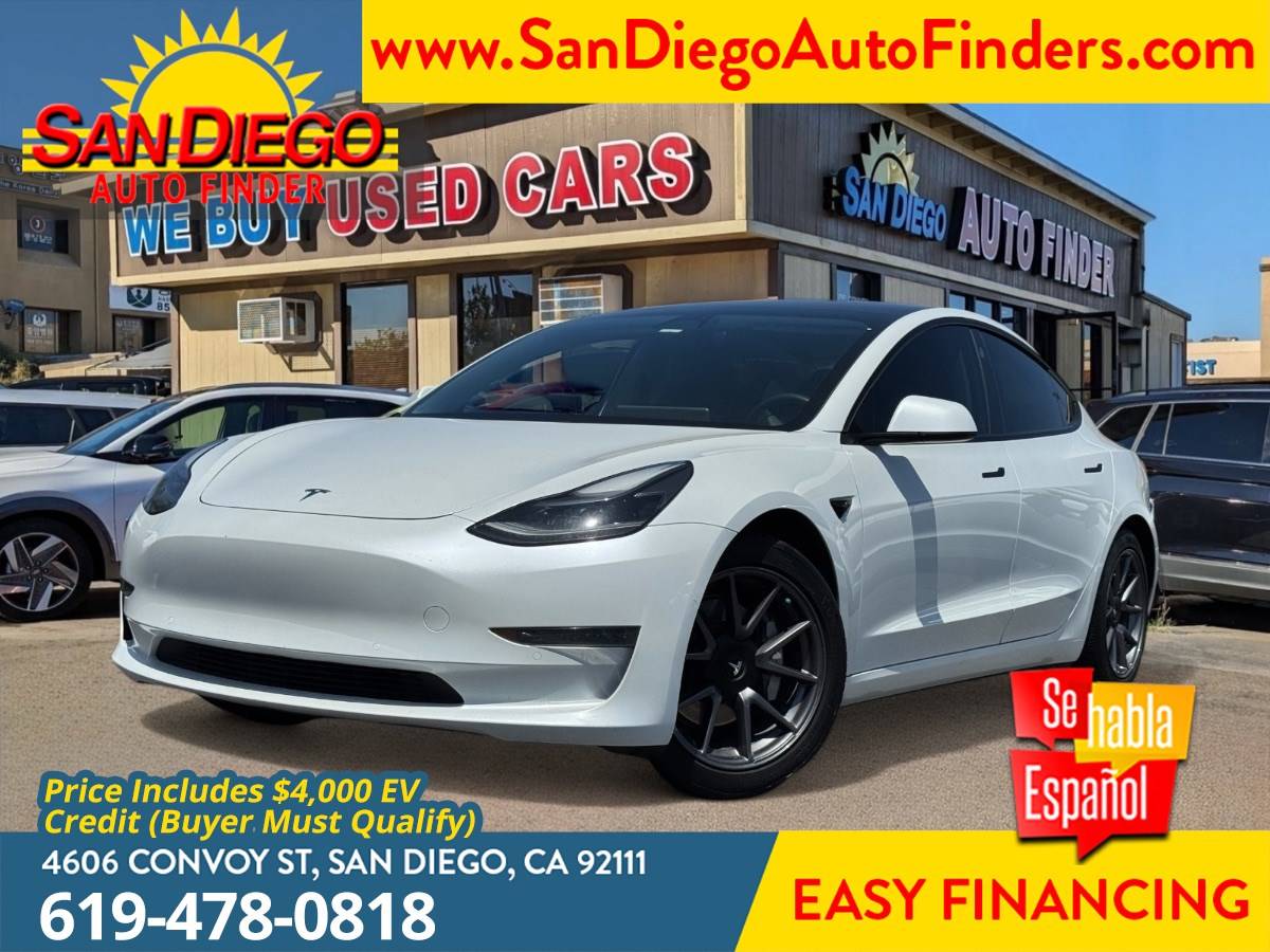 2021 Tesla Model 3 Standard Range Plus — Sedan — 93,473 mi — San Diego, CA