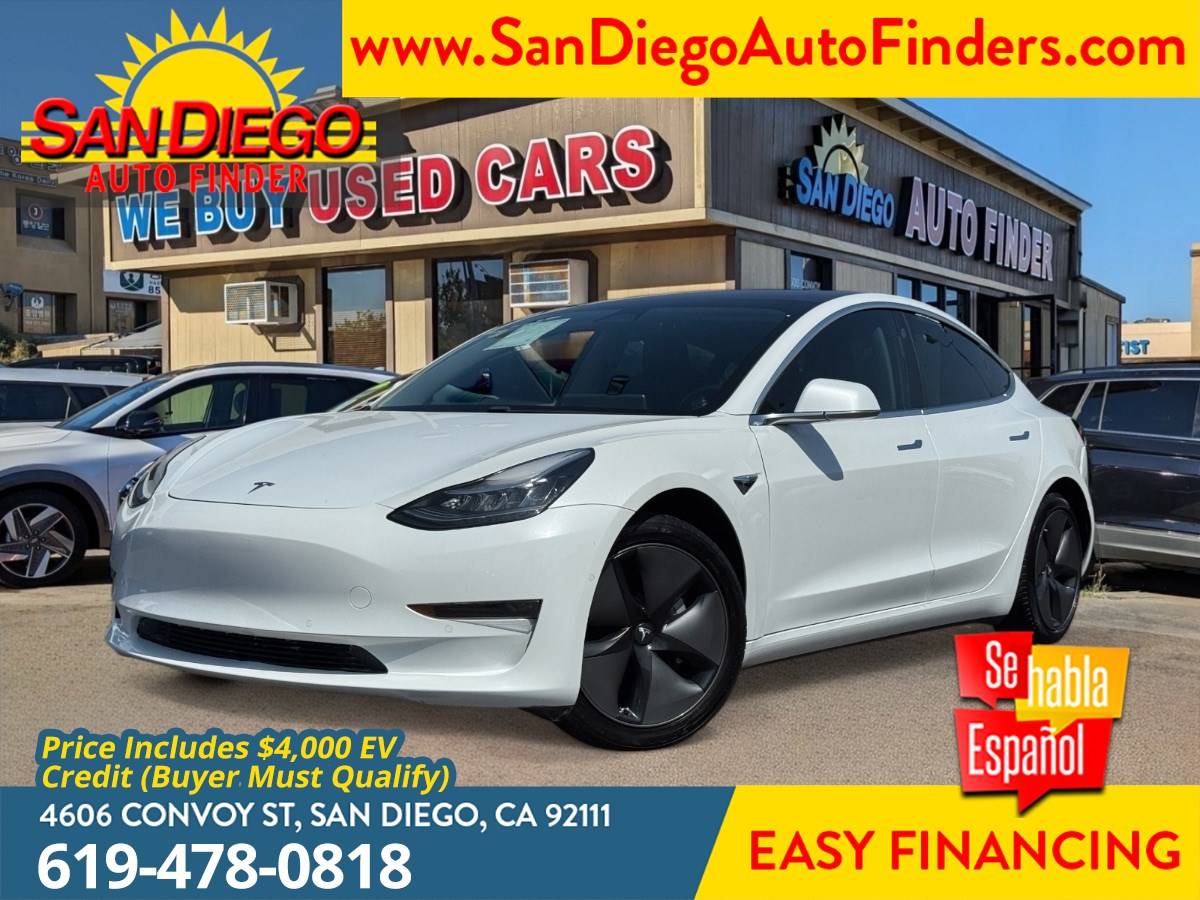 2018 Tesla Model 3 Long Range — Sedan — 96,354 mi — San Diego, CA