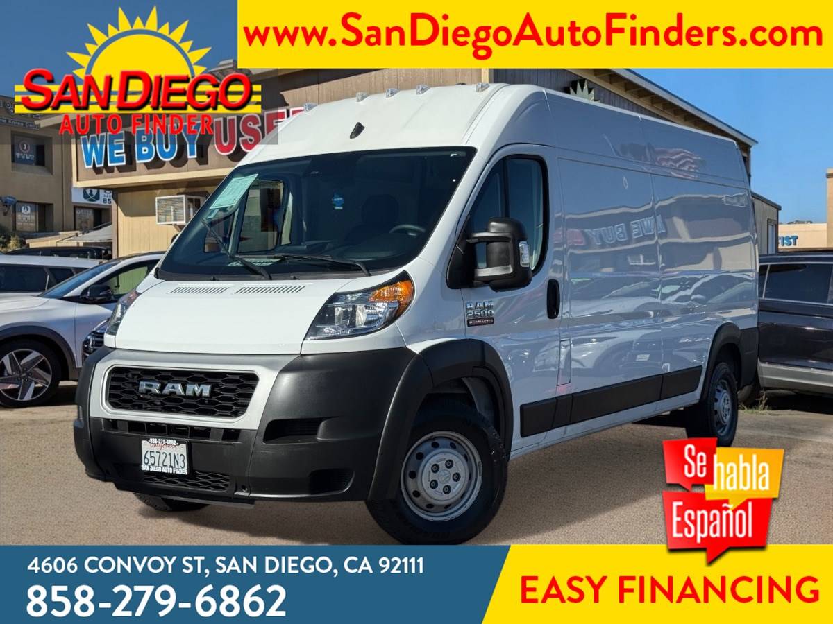 2022 Ram ProMaster Cargo Van 2500 — Cargo Van — 66,889 mi — San Diego, CA