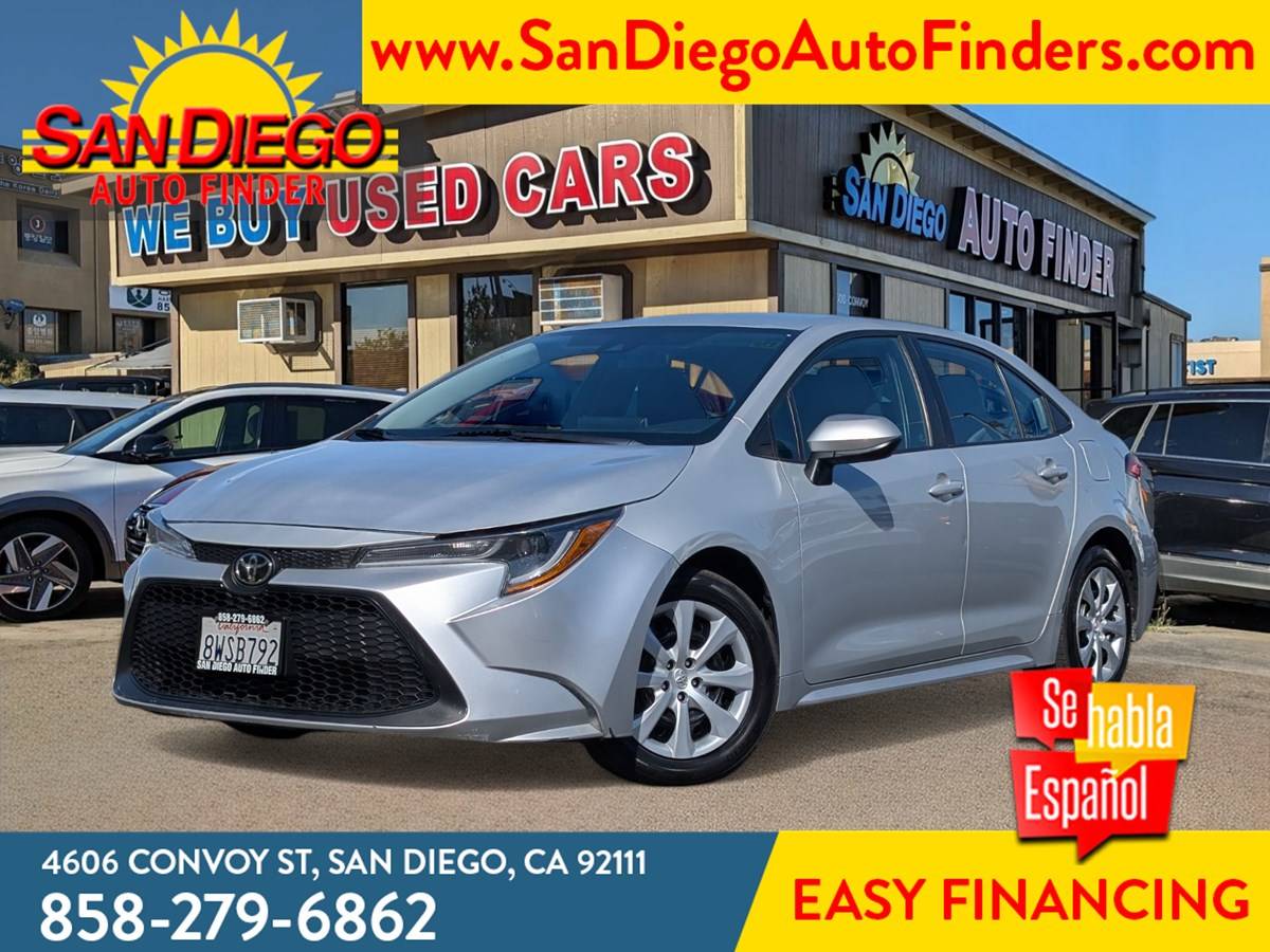 2021 Toyota Corolla LE — Sedan — 96,537 mi — San Diego, CA