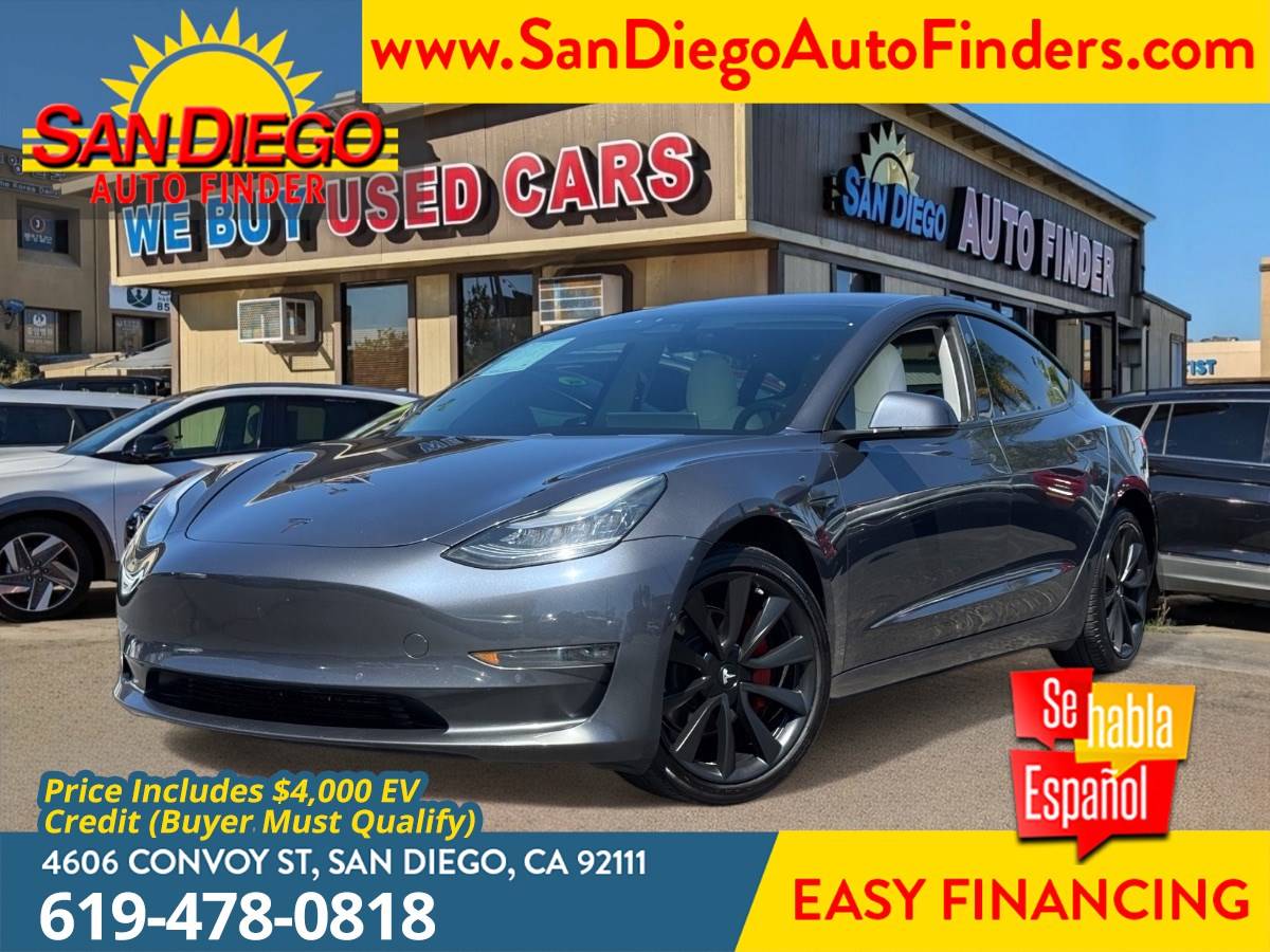 2018 Tesla Model 3 Long Range — Sedan — 112,255 mi — San Diego, CA