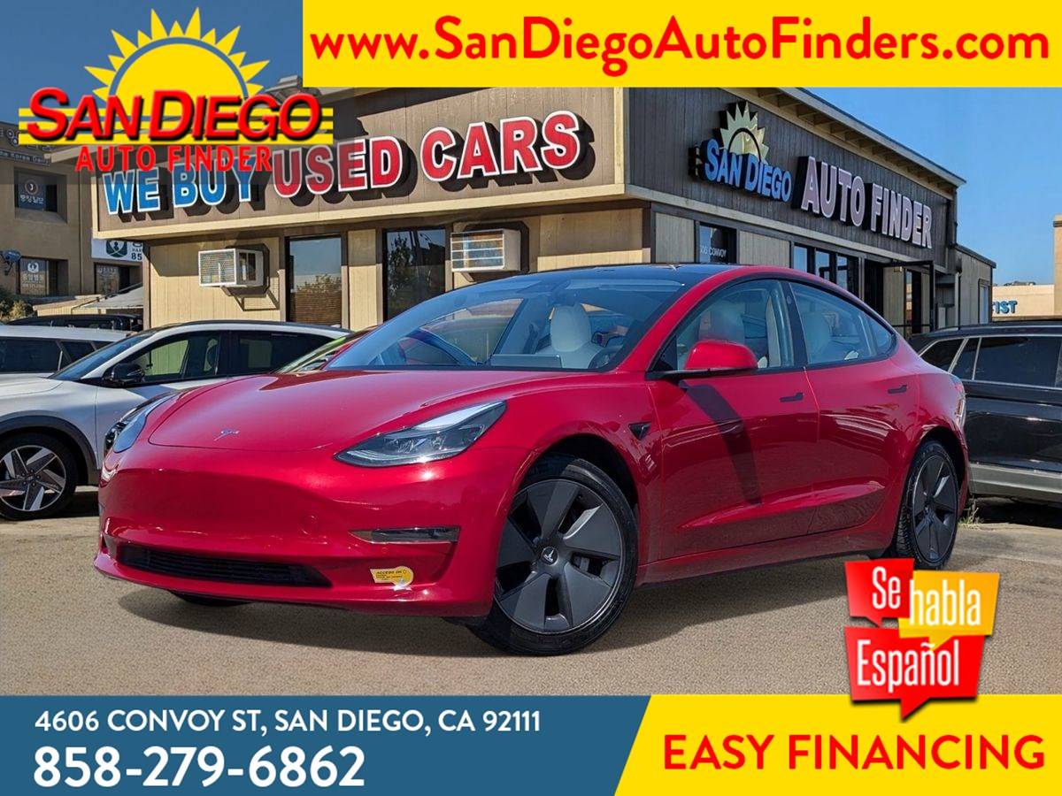 2021 Tesla Model 3 Standard Range Plus — Sedan — 21,964 mi — San Diego, CA