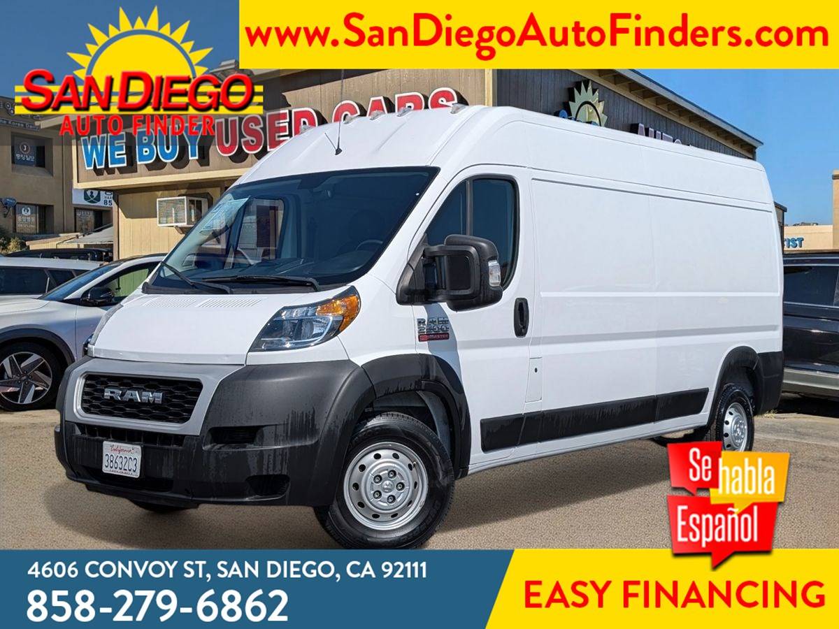 2021 Ram ProMaster Cargo Van 2500 — Cargo Van — 40,148 mi — San Diego, CA