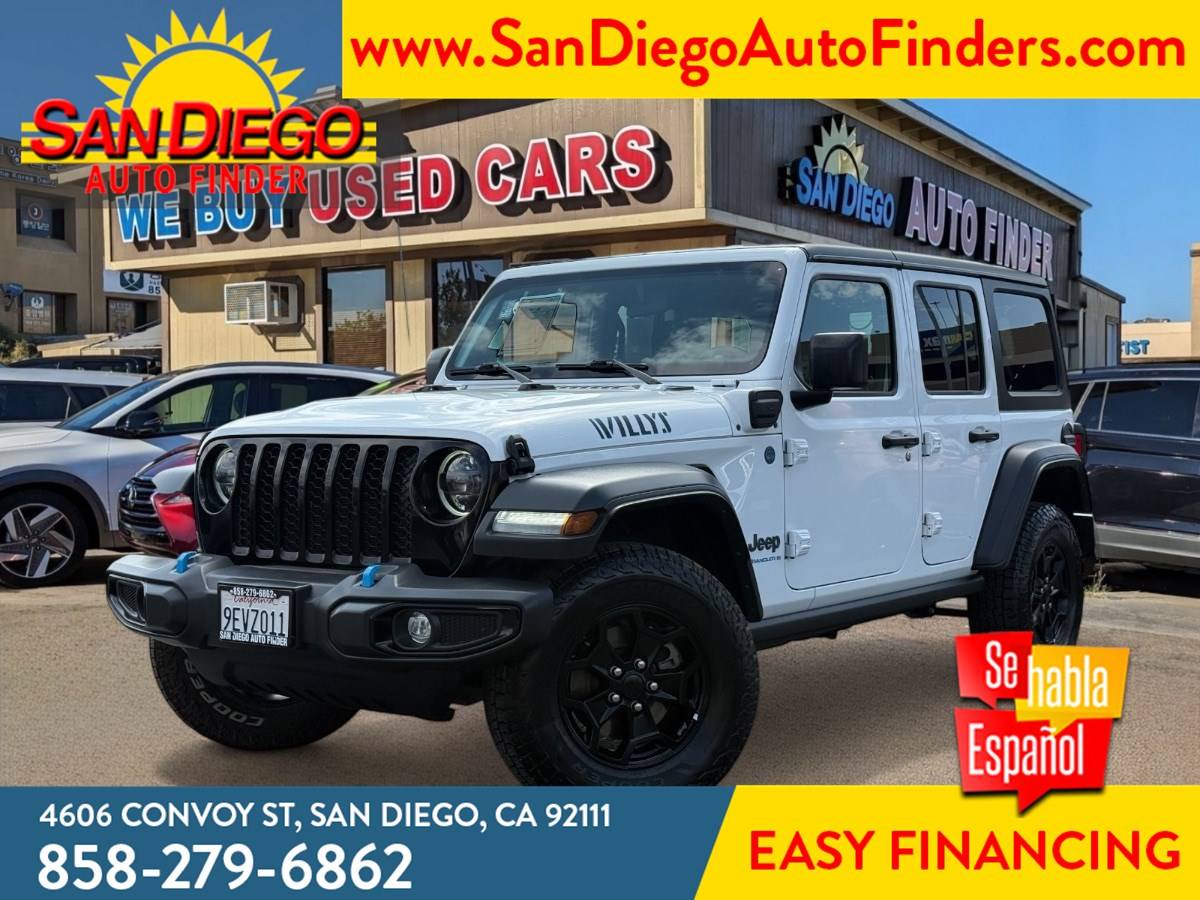2023 Jeep Wrangler 4xe — SUV — 56,775 mi — San Diego, CA