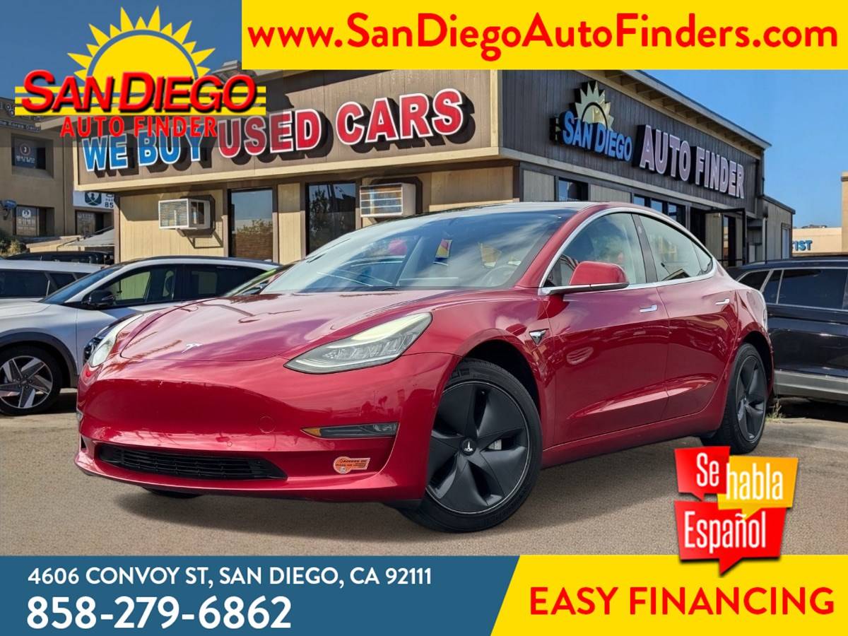 2019 Tesla Model 3 Mid Range — Sedan — 55,934 mi — San Diego, CA