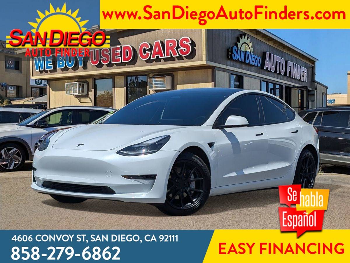 2021 Tesla Model 3 Long Range — Sedan — 127,126 mi — San Diego, CA