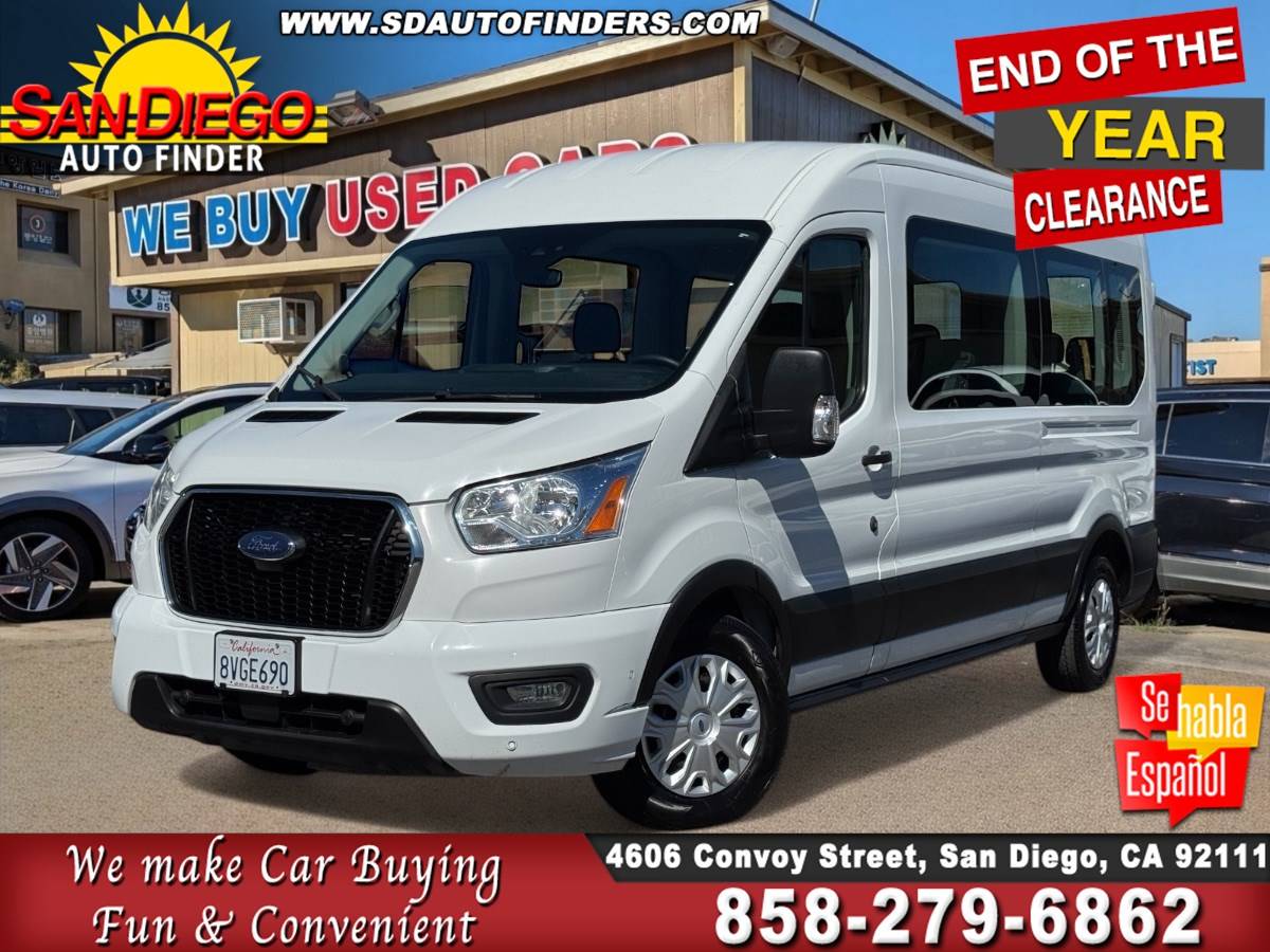 2021 Ford Transit Passenger Wagon T-350 XL — Passenger Van — 100,861 mi — San Diego, CA