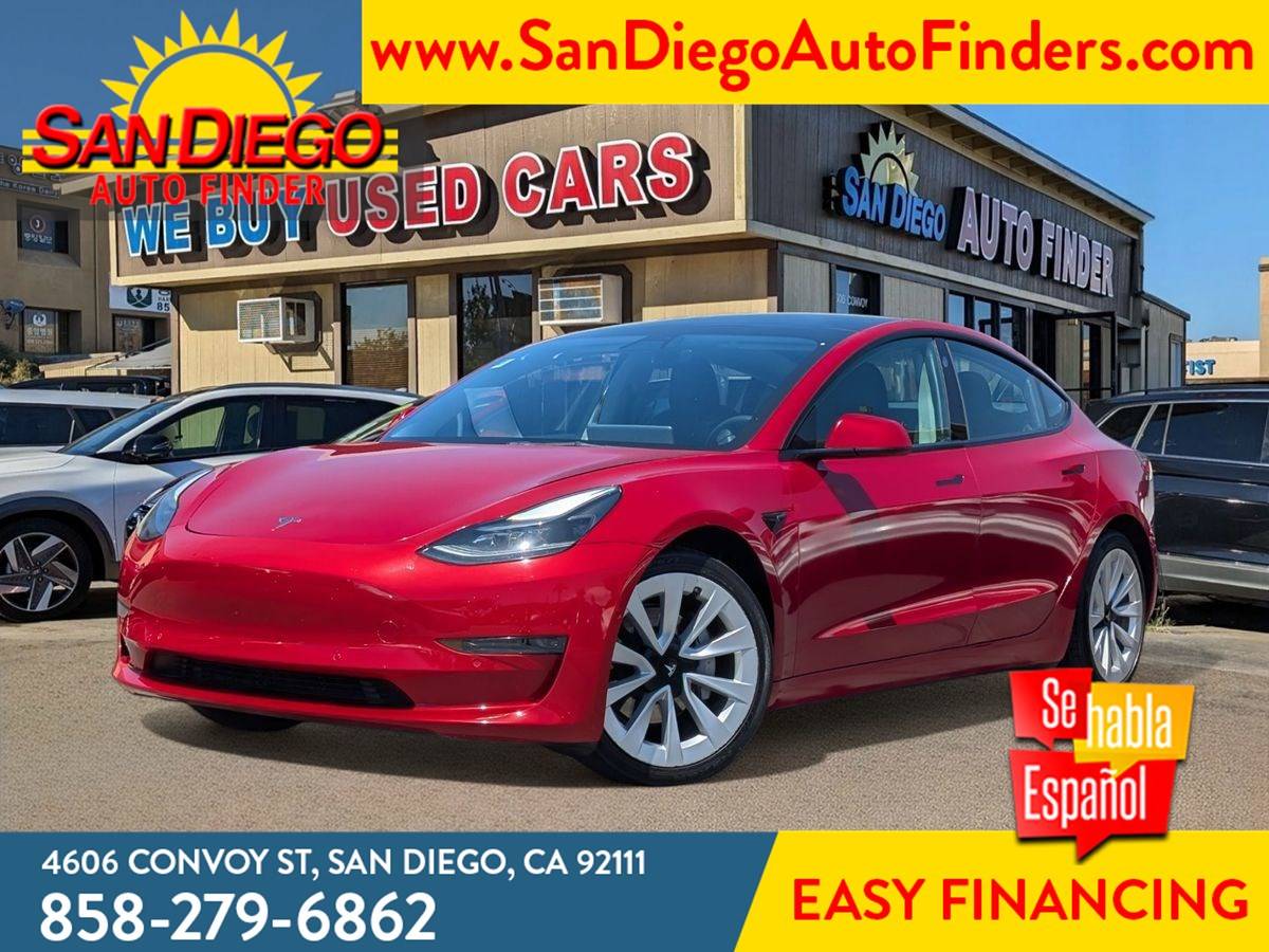 2022 Tesla Model 3 Standard Range Plus — Sedan — 103,289 mi — San Diego, CA
