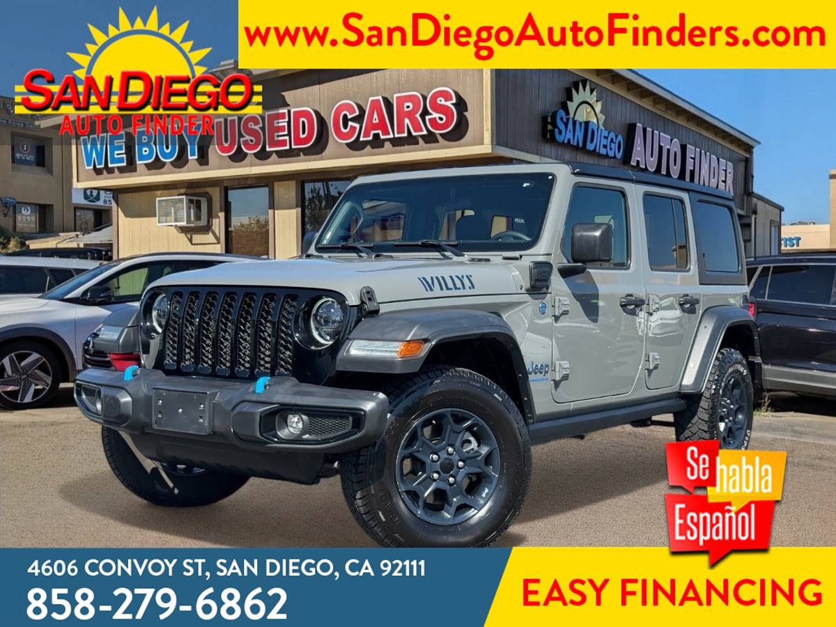 2023 Jeep Wrangler 4xe — SUV — 39,794 mi — San Diego, CA