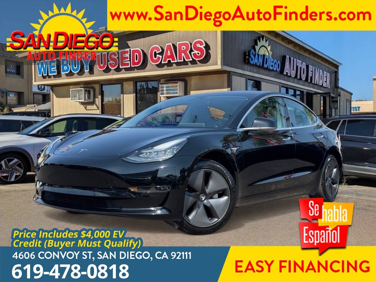 2018 Tesla Model 3 Long Range — Sedan — 66,397 mi — San Diego, CA