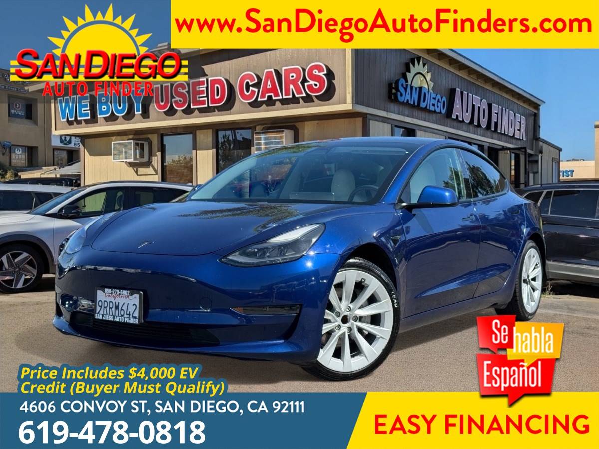 2021 Tesla Model 3 Standard Range Plus — Sedan — 31,149 mi — San Diego, CA