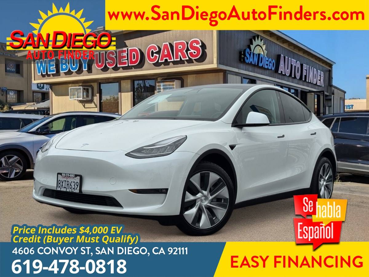 2021 Tesla Model Y Long Range — SUV — 75,727 mi — San Diego, CA