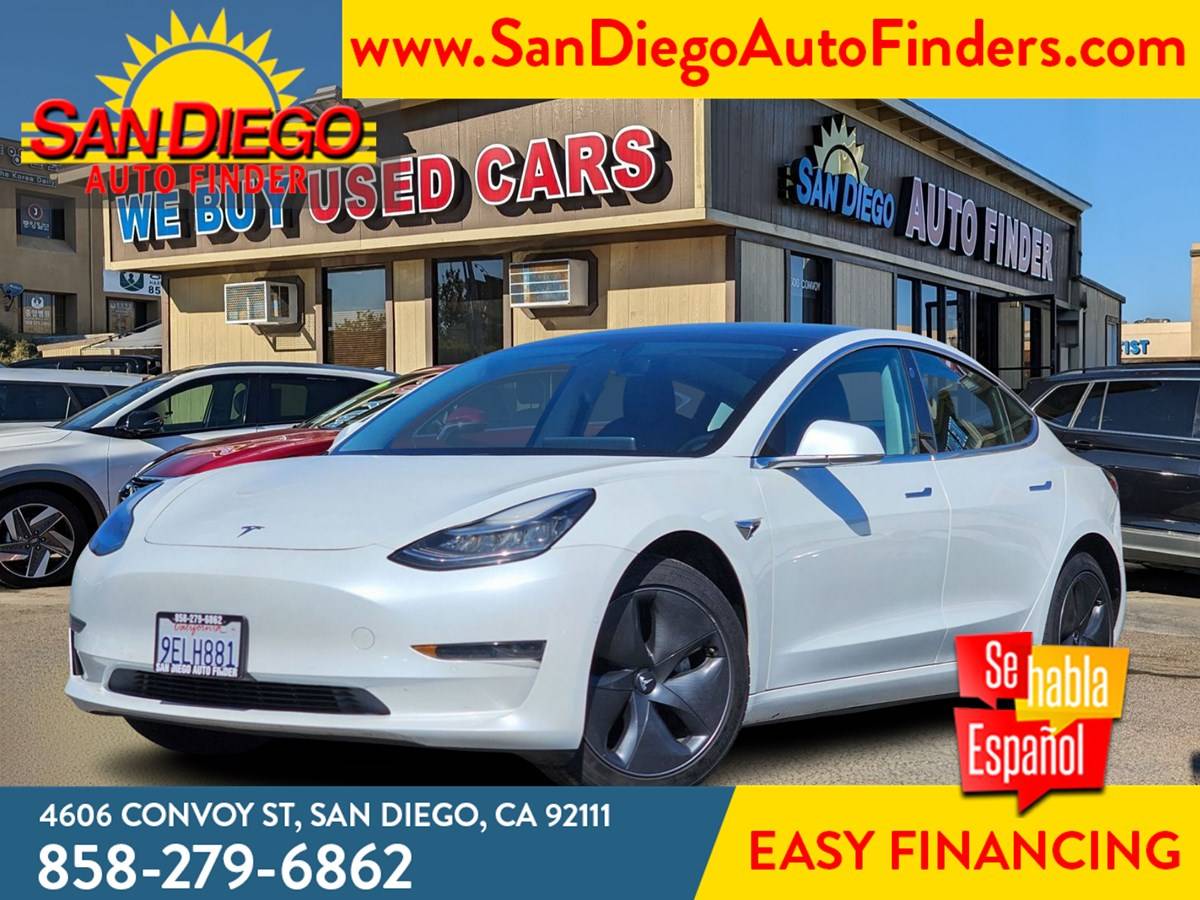 2020 Tesla Model 3 Standard Range — Sedan — 81,323 mi — San Diego, CA