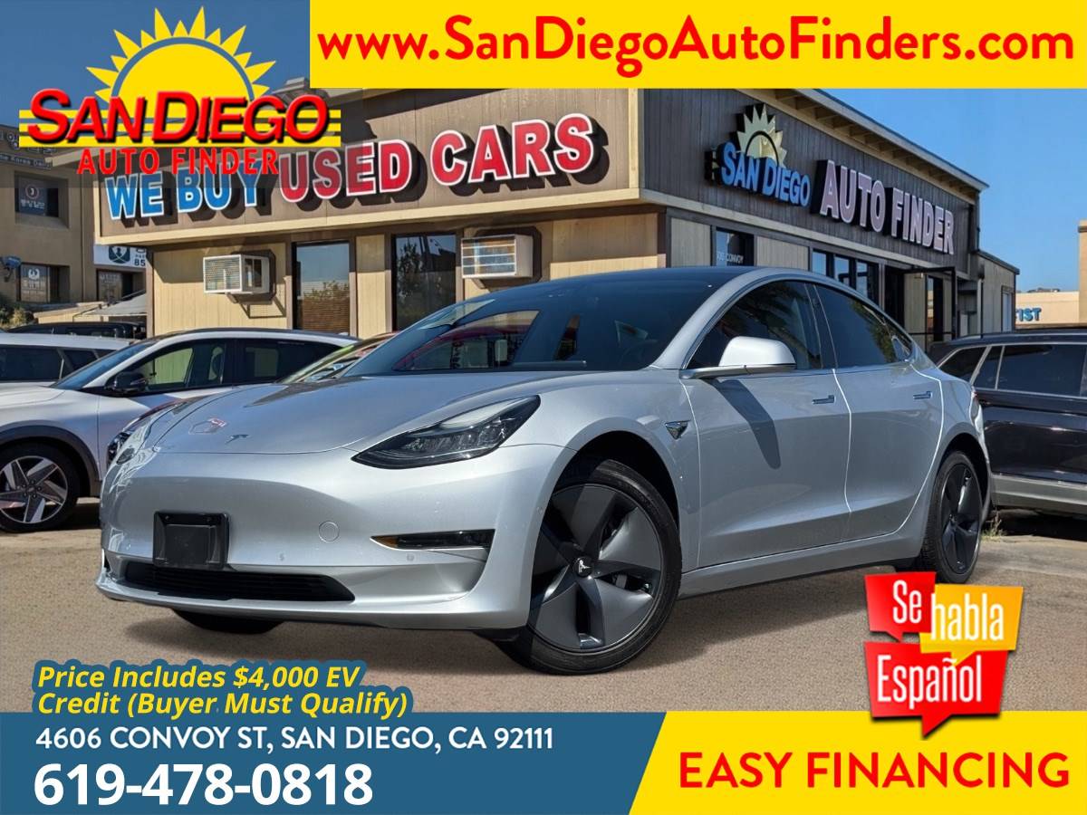 2018 Tesla Model 3 Long Range — Sedan — 77,449 mi — San Diego, CA