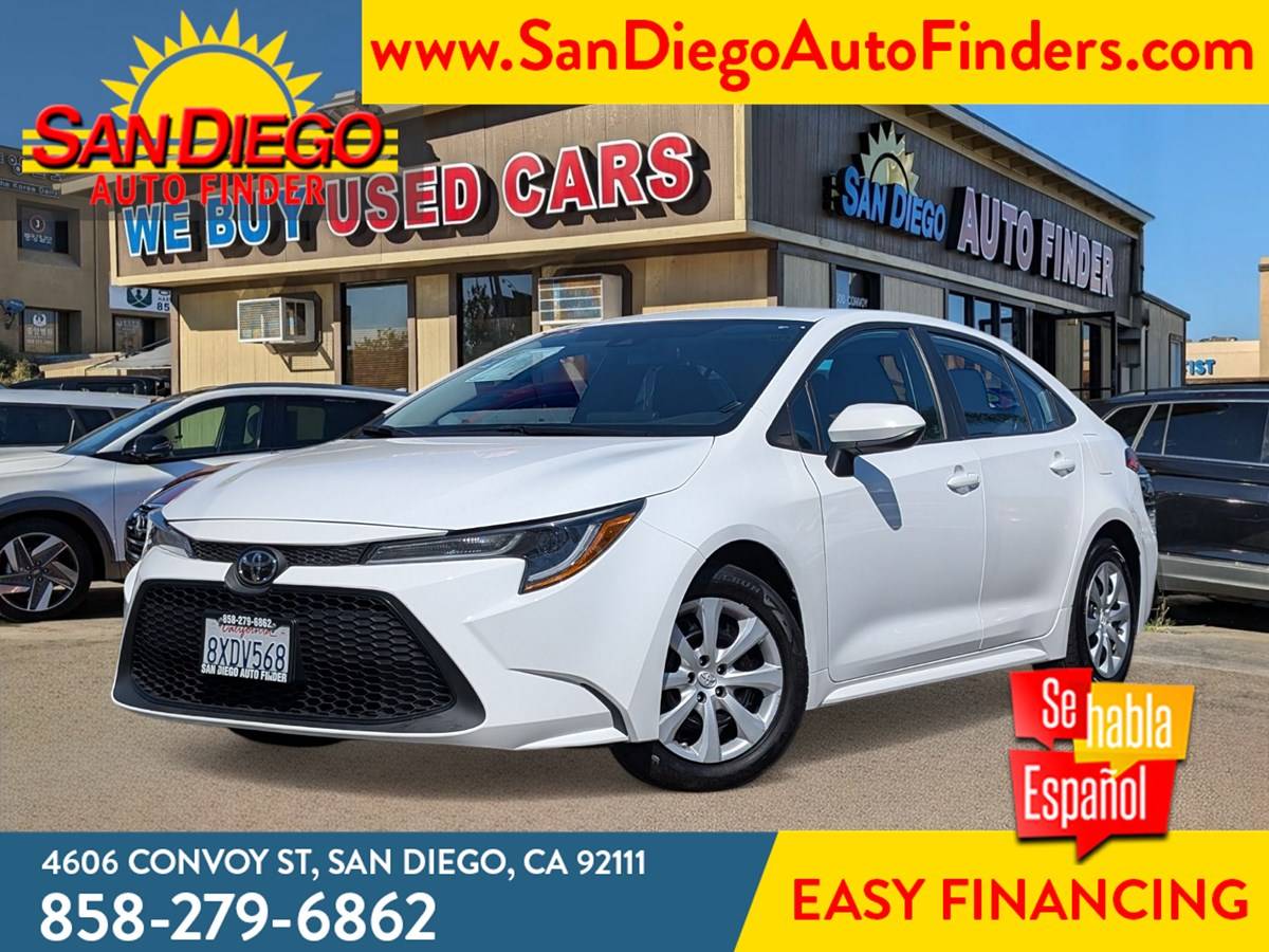 2022 Toyota Corolla LE — Sedan — 97,003 mi — San Diego, CA
