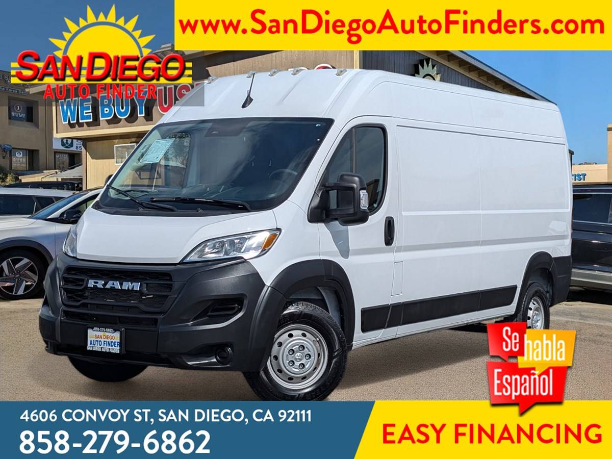 2023 Ram ProMaster Cargo Van 2500 — Cargo Van — 11,088 mi — San Diego, CA