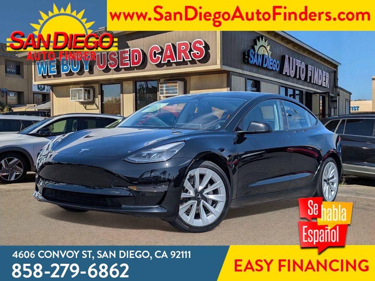 2022 Tesla Model 3 Standard Range Plus — Sedan — 36,207 mi — San Diego, CA