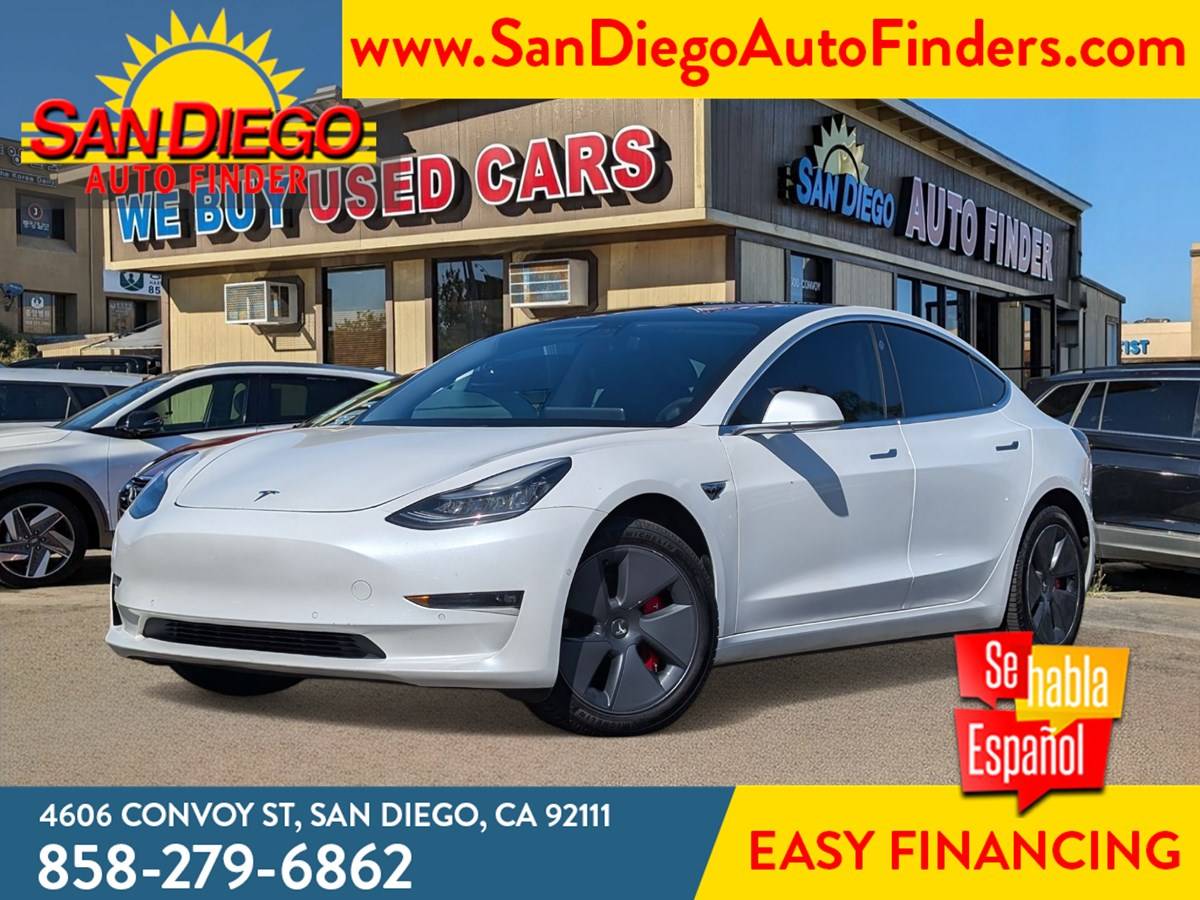 2019 Tesla Model 3 Mid Range — Sedan — 132,450 mi — San Diego, CA