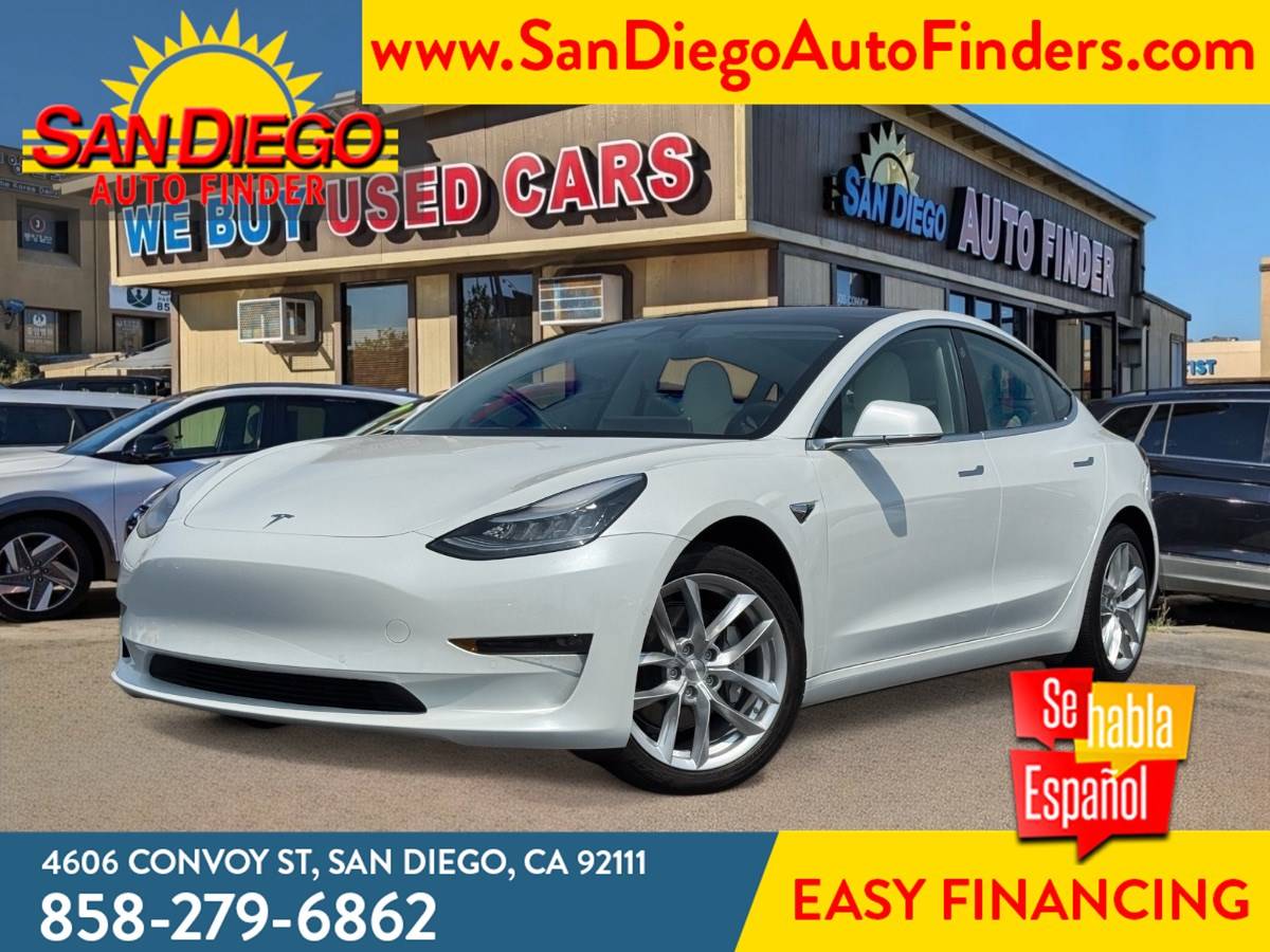 2020 Tesla Model 3 Long Range — Sedan — 53,341 mi — San Diego, CA