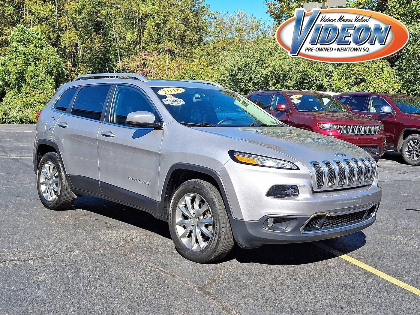 2018 Jeep Cherokee Limited — SUV — 51,977 mi — Newtown Square, PA