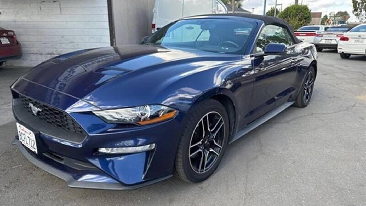 2018 Ford Mustang EcoBoost — Convertible — 95,866 mi — Escondido, CA