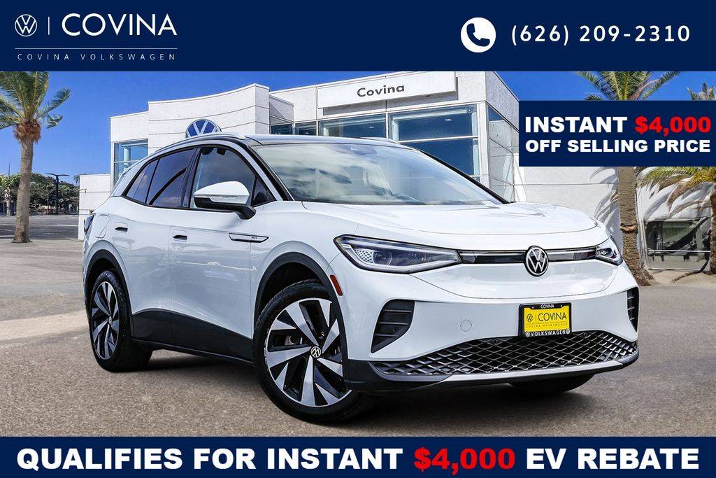 2021 Volkswagen ID.4 Pro S — SUV — 37,375 mi — Covina, CA