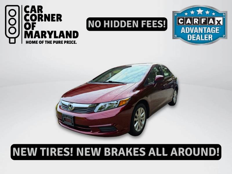 2012 Honda Civic EX — Sedan — 143,514 mi — Manchester, MD