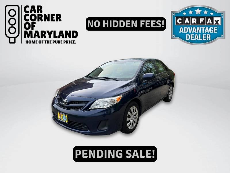2012 Toyota Corolla LE — Sedan — 122,572 mi — Manchester, MD