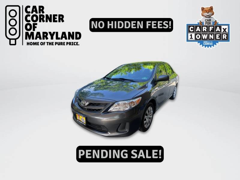 2012 Toyota Corolla LE — Sedan — 153,181 mi — Manchester, MD