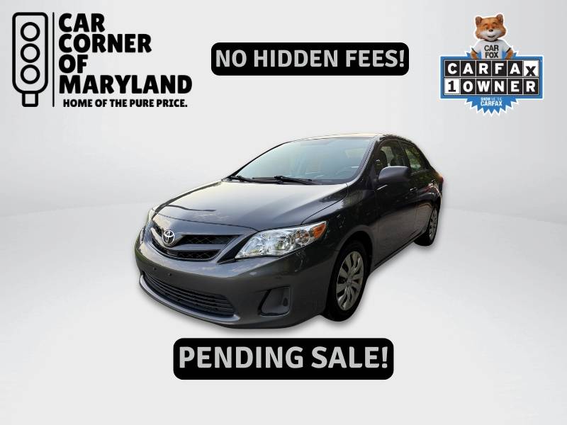 2012 Toyota Corolla LE — Sedan — 132,524 mi — Manchester, MD