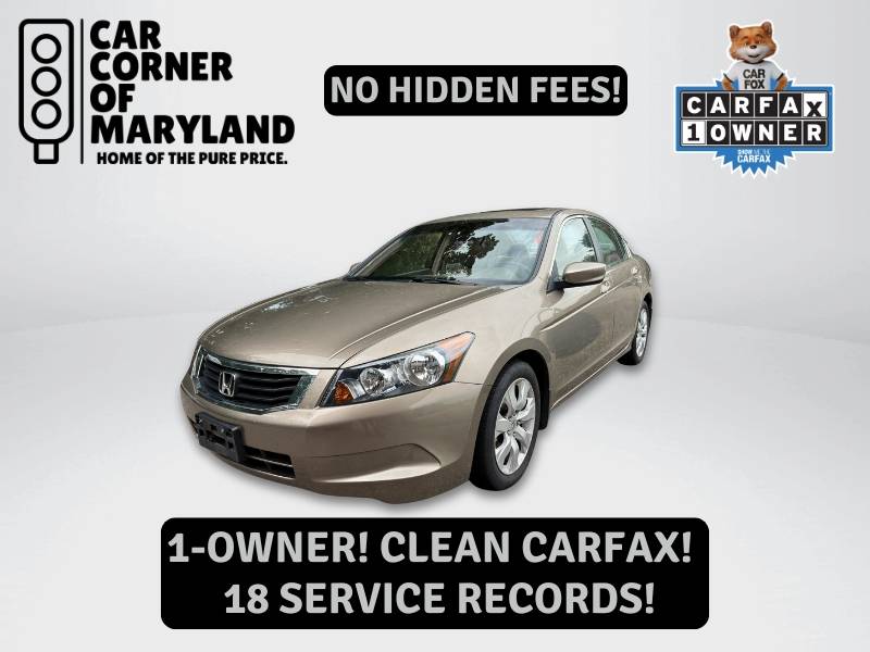 2008 Honda Accord EX-L — Sedan — 108,638 mi — Manchester, MD