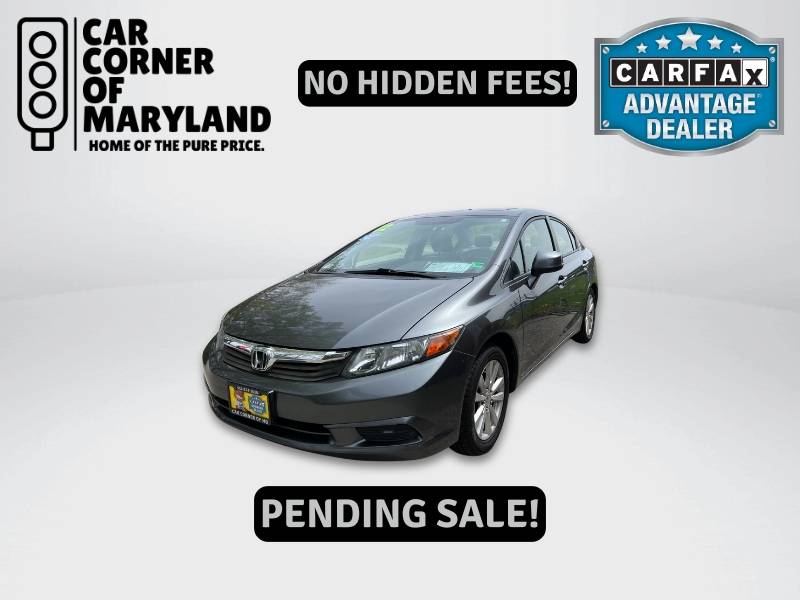 2012 Honda Civic EX-L — Sedan — 113,908 mi — Manchester, MD
