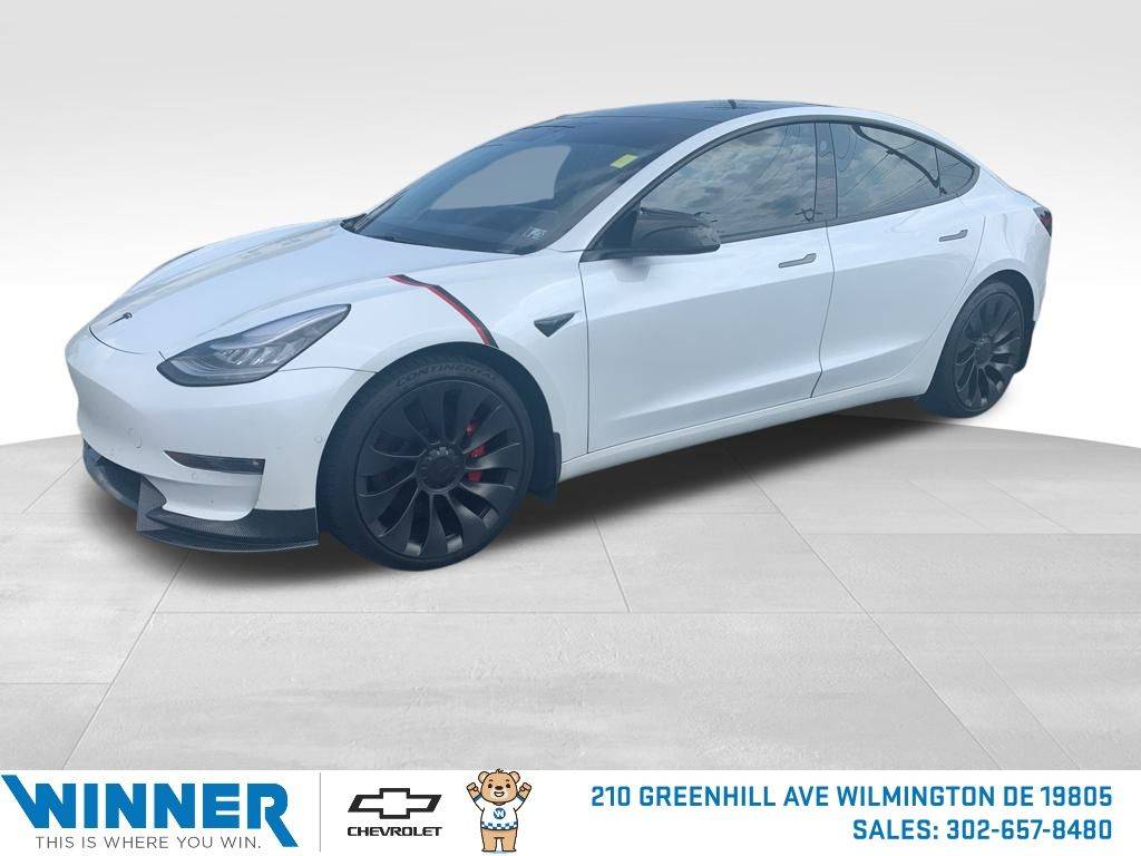 2021 Tesla Model 3 Performance — Sedan — 63,357 mi — Wilmington, DE