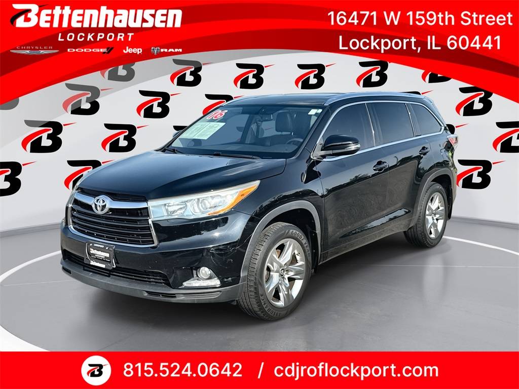 2016 Toyota Highlander Limited — SUV — 73,127 mi — Lockport, IL