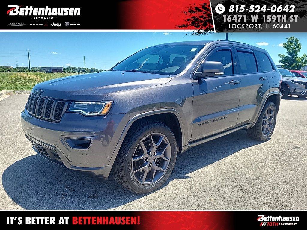 2021 Jeep Grand Cherokee WK 80th Anniversary