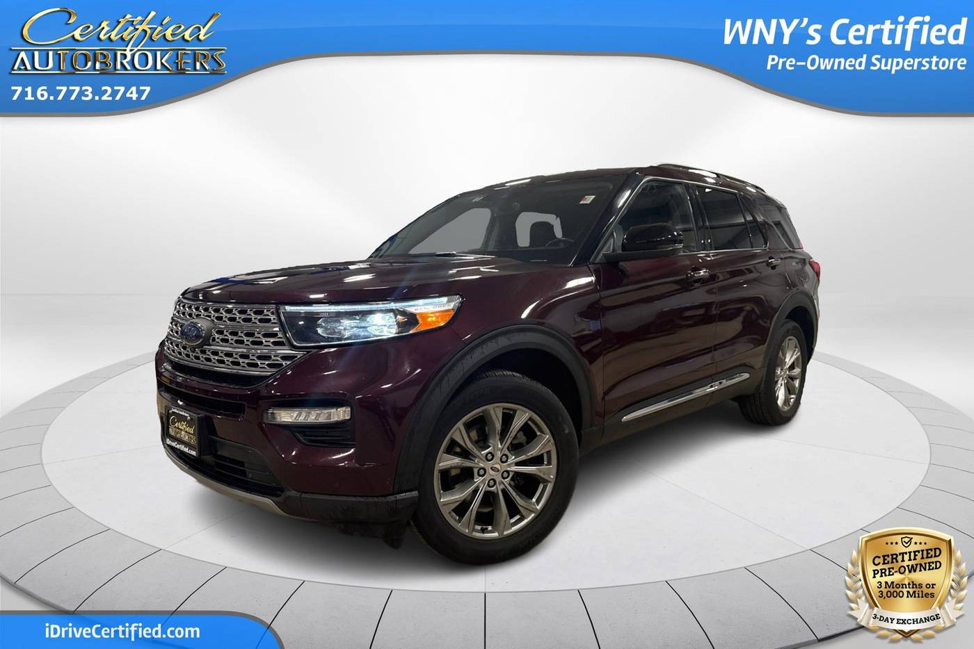 2022 Ford Explorer Limited — SUV — 62,813 mi — Grand Island, NY