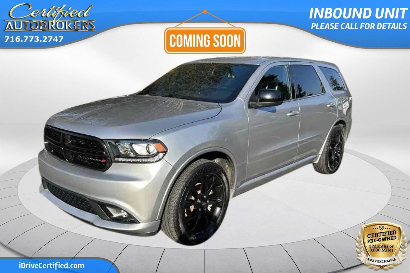 2020 Dodge Durango SXT — SUV — 86,072 mi — Grand Island, NY