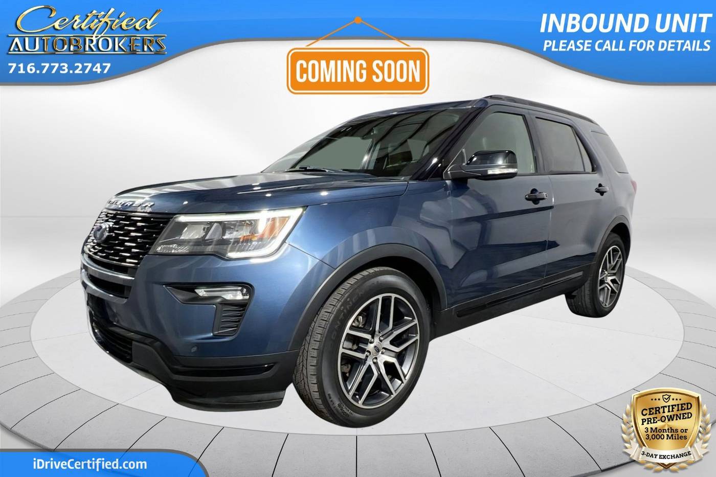 2018 Ford Explorer Sport — SUV — 80,918 mi — Grand Island, NY
