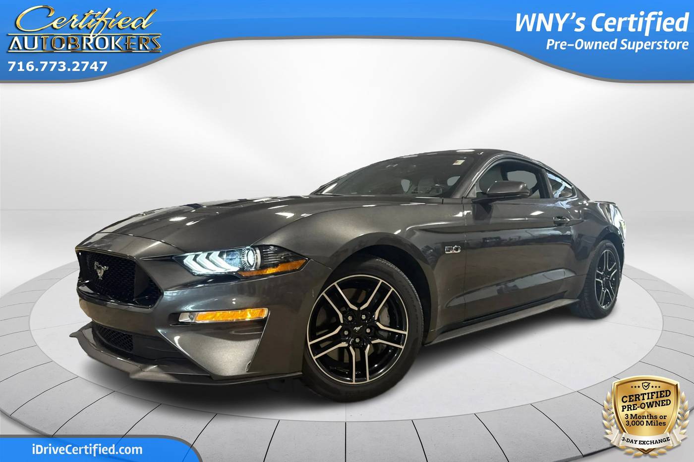 2018 Ford Mustang GT Premium — Coupe — 56,567 mi — Grand Island, NY