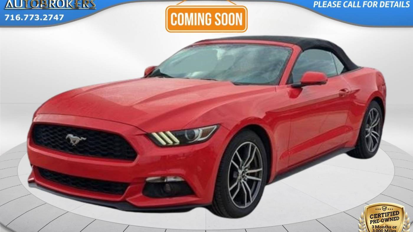 2017 Ford Mustang EcoBoost Premium — Convertible — 67,291 mi — Grand Island, NY