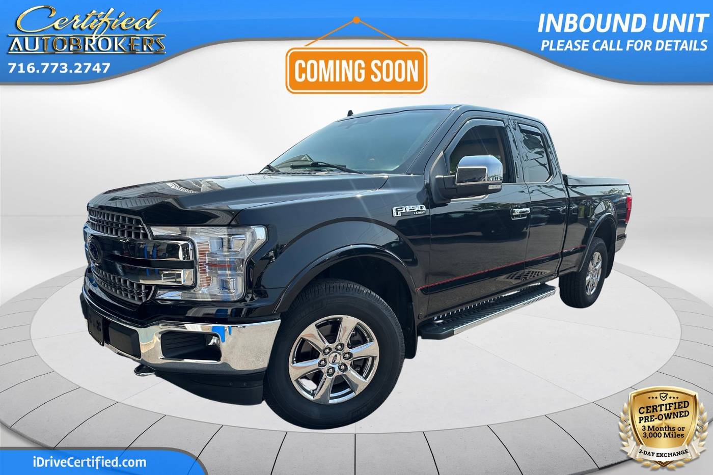 2019 Ford F-150 Lariat — Pickup Truck — 62,116 mi — Grand Island, NY