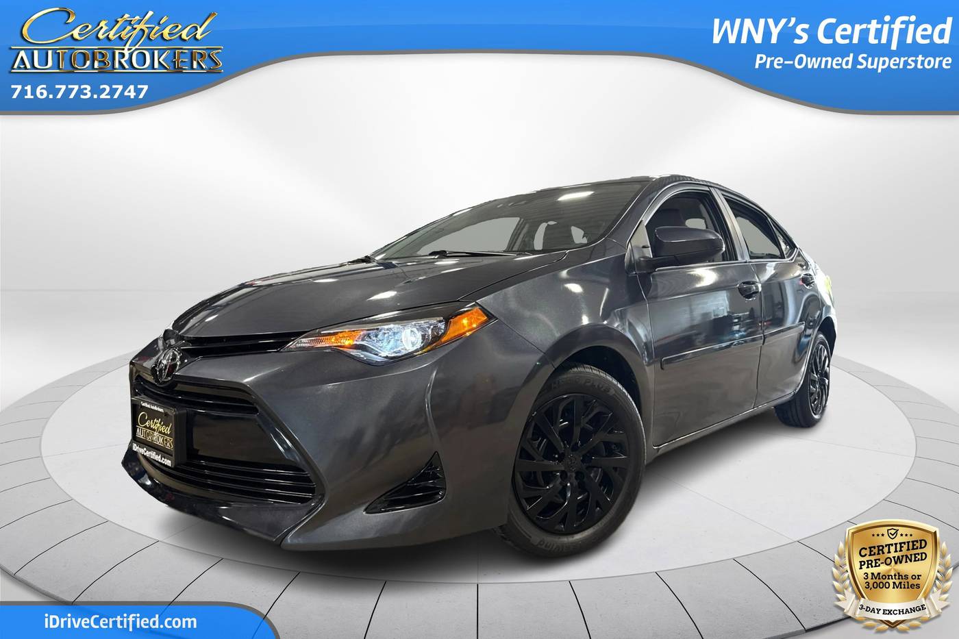 2019 Toyota Corolla LE — Sedan — 41,855 mi — Grand Island, NY
