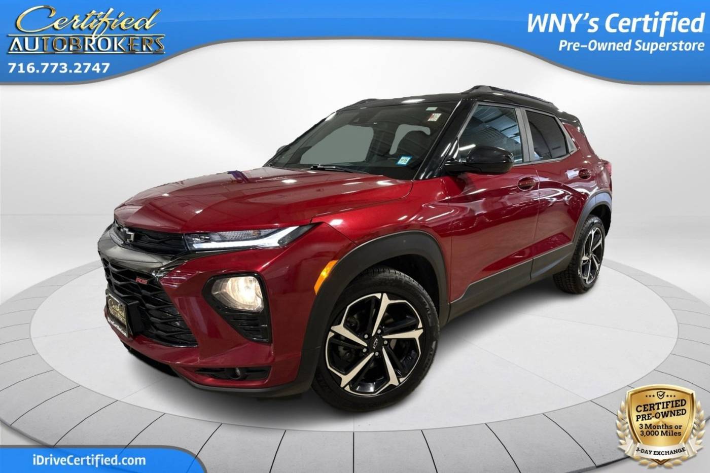 2021 Chevrolet Trailblazer RS — SUV — 77,224 mi — Grand Island, NY