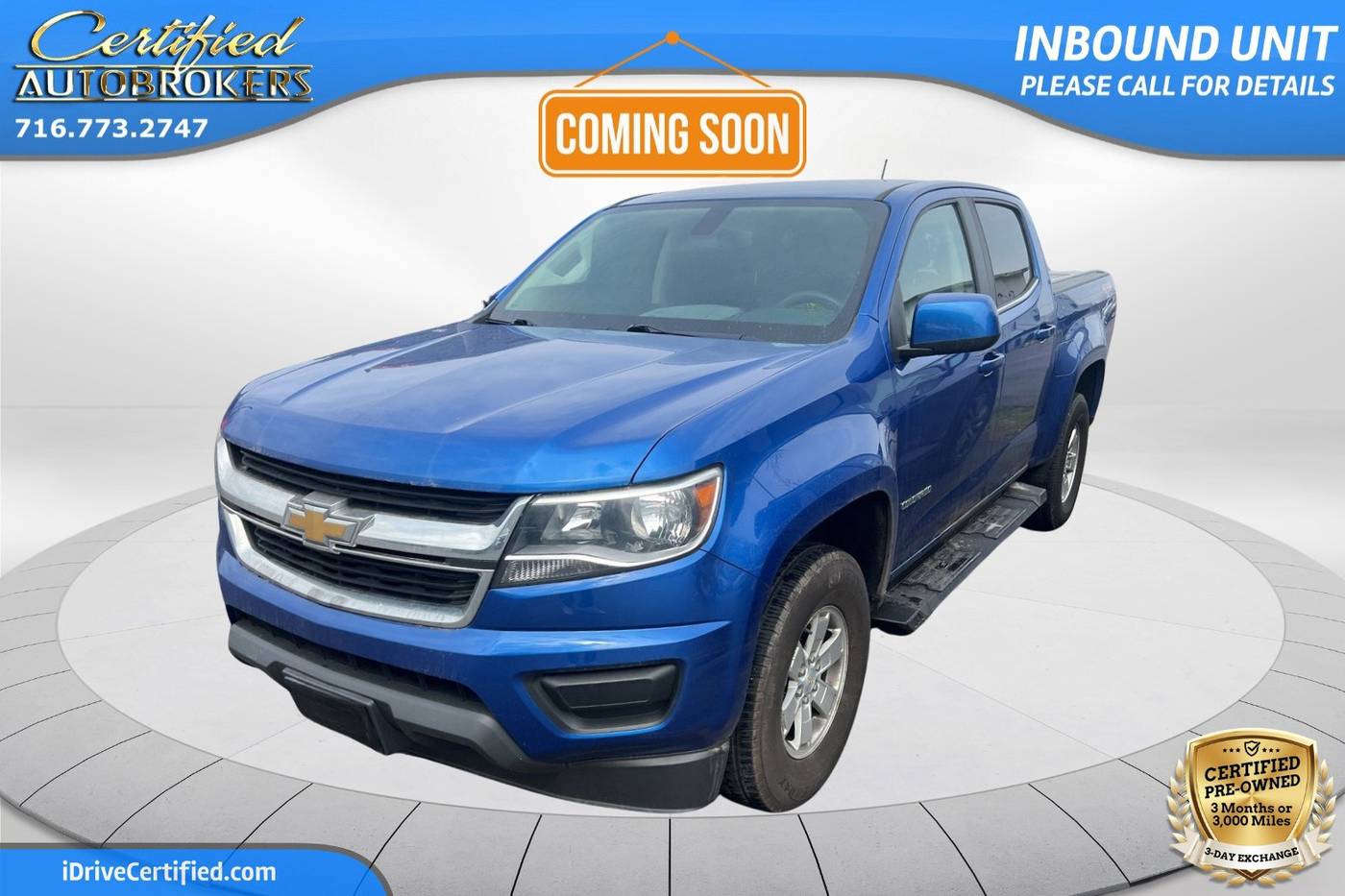 2020 Chevrolet Colorado WT — Pickup Truck — 43,462 mi — Grand Island, NY