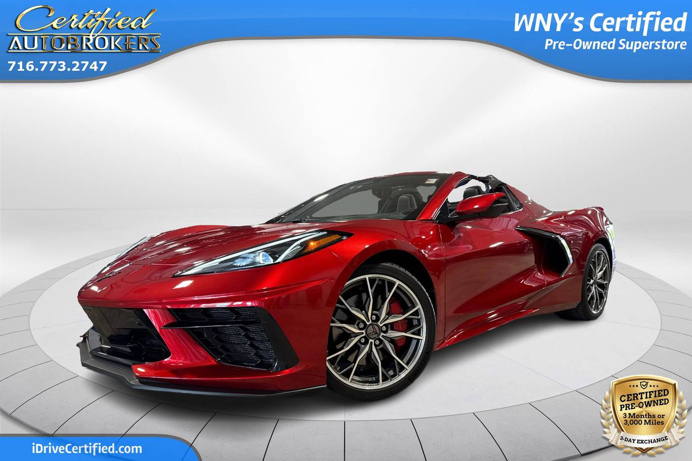 2024 Chevrolet Corvette 2LT — Convertible — 631 mi — Grand Island, NY
