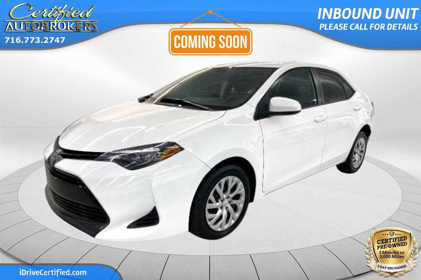 2019 Toyota Corolla L — Sedan — 103,600 mi — Grand Island, NY