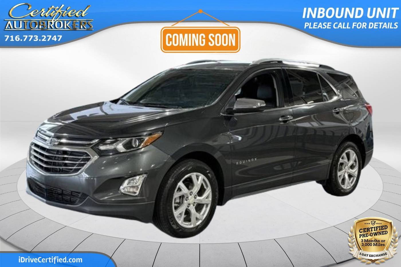 2018 Chevrolet Equinox Premier — SUV — 92,250 mi — Grand Island, NY